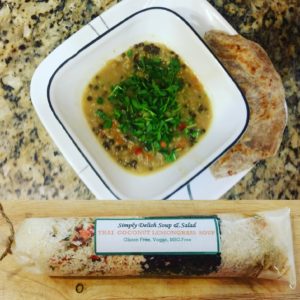 Eat healthy: Thai Coconut Lemongrass soup from Simply Delish Soups and Salads